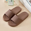 Summer Women Fashion Home EVA Slippers Adults Non-slip Shower Sandals Men Indoor Solid Colors Soft Slides Couples Beach Shoes