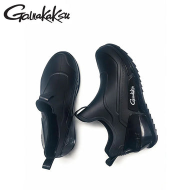 Men's Waterproof Non-Slip Short Ankle Rain Boots Lightweight Outdoor Galoshes for Fishing And Car Washing