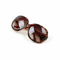 New Shades Sunglasses for Women UV 400 Elliptical Frame Vintage Eyewear Square Oversized Sunglasses for Women & Men