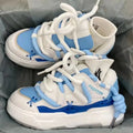 Street Style Womens Chunky Sneakers Fashion Lace Casual Shoes for Woman Comfort Skateboarding Shoes Designer Shoes Zapatos Mujer