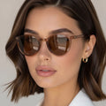Fashion Classic Small Sunglasses for Women Men Brand Round Sun Glasses Luxury Sexy Eyeglasses UV400 Gafas De Sol