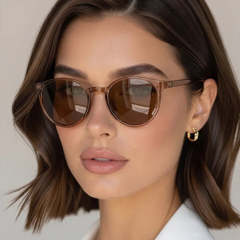 Fashion Classic Small Sunglasses for Women Men Brand Round Sun Glasses Luxury Sexy Eyeglasses UV400 Gafas De Sol