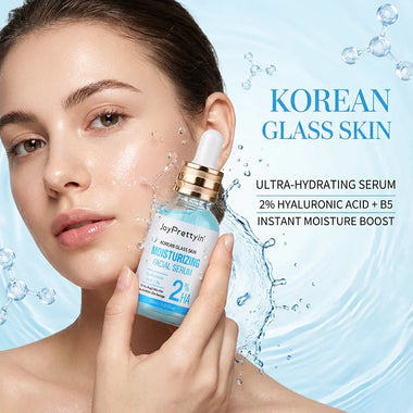 B5 Moisturizing Face Serum Hyaluronic Acid Improve Dark Skin Fade Fine Lines Deep Hydration Firming Facial Essence Skin Care