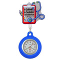 Women PVC Retractable Watch Brooch Cute Gift Nurse Pocket Watches Lovely Colourful Doctor Badge Reel