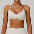 Gym Bras Cross Pilates Sports Underwear Anti-Sweat Fitness Top Women Yoga Bra Shockproof Crop Top Push Up Workout Tops