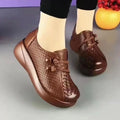 Thick Soled Round Toe Single Shoes for Autumn 2023 Casual and Anti Slip Women's Shoes with A Design Feel of Vulcanized Shoes