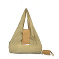 Tote Bag for Women Foldable PU Leather Pouch with Keychain