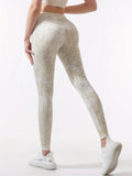 2026 Spring/Summer New High-Waisted Yoga Pants with Anti-Rolling Waistband, High-Elasticity Peach-Shape Butt Workout Leggings, B