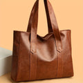 Women's Bag Fashionable Women's Handbag - Spacious and Multifunctional Shoulder Bag with Safety Zipper and Durable Synthetic Leather