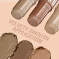3 Color Full Coverage Concealer For Spot Acne Print Repair Dark Circles Contour Shading Cream Palette Face Base Korean Makeup