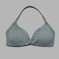 NCOYOE Women Halter Sports Bra V-Neck Padded Yoga Bra Removable Cups Butter Soft Seamless Workout Gym Fitness Activewear Top