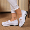 Women's Casual Shoes Women's Shoes, Casual Sports Shoes, Solid Color Breathable Sports Soft-Soled lightweight Walking Shoes, Low-Top Knitted Casual S