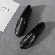 Shoes Casual Women's Flat Spring Autumn Ladies New Small Leather Shoe Vintage Versatile Loafers British Style Fashion Anti Slip