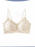 Lace Seamless Lingerie, Women's Small Breasts Gathered, Lifted, Gathered, Accessory Breasts anti Sagging, No Steel Ring, Autumn