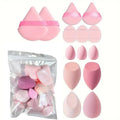 Makeup set kit 33pcs beauty set makeup kit large and small beauty sponges for flawless makeup application and removal of makeup full set