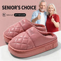 Anti Slip House Slippers for Elderly Men Women Winter Warm Plush Thick Sole Indoor Shoes Senior Safety Cotton Footwear Gifts