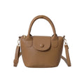 Women's Shoulder Messenger Bag  PU Leather Plain Pleated Bag Bucket Bag Tote Bags Casual Plain Handbag Crossbody Bag