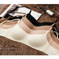 2024 Polyester Wireless Underwear Comfort Soft Seamless Women'S Bra Beauty Back Support Lingerie Push Up Underwear Female