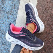 Women's Casual Lace-Up Sneakers, Lightweight and Comfortable Women's Shoes