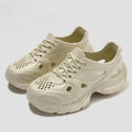 2026 Summer New Fashionable Thick Bottom Non Slip Hollow Breathable Women's Sports Shoes Beach Comfortable Sandals