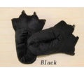 1Pair Cute Monster Dinosaur Claw Plush Slippers Warm Soft Indoor Floor Shoes For Women Men Winter Home Slippers