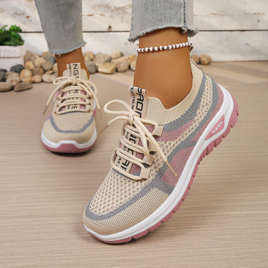 Women's Shoes Summer 2026 Casual Sneaker New Style Two-Color Single Shoes, Versatile, Casual and Fashionable Work Shoes