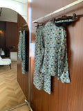 Fall 2026 New Arrival: Women's Printed Mulberry Silk Three-Piece Pajama Set