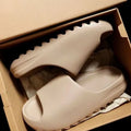 Summer Women Slippers Men Sandals Casual Beach Shoes Soft Bottom Slides Thick Platform EVA Anti-Slip Home Slippers