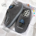 Cute Mushroom Plush Slippers Women Men Winter Warm Thick Sole House Shoes Indoor Fuzzy Non-Slip Comfortable Couple Footwear