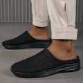 Women Sandals Summer For Lazy Bag-Toe Half Slippers For Women Wearing Summer Mesh Women Walking Sandals Large Size Comfortable Sports Breathable New