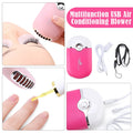 217Pc Lash Extension Kit For Beginner Professional Mini Fan Mascara Brush Micro Applicator Eye Pad Glue Ring Tape Makeup Tools