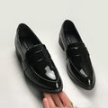 Women Shoes Spring Autumn 2022 New Black Pointed British Style Small Leather Shoes Loafers Shoes Single Shoes Vulcanize Shoes