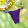Victoria Secret Very Sexy Shine Script Thong Panty Women Lingerie Underwear Hot