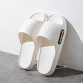 Summer Platform Cloud Slippers Women Lightweight Solid Color Soft Sole EVA Pillow Slides Woman Couple Non Slip Beach Flip Flops