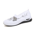 Women's Soft Mesh Light Flat Walking Shoes Bow Detail Breathable All Seasons Daily Shopping Outdoor Casual Mom Sneakers