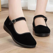 Hotel Shoes - Women's Mother Work Shoes, Comfortable and Breathable Polyurethane Soft-Soled Women's Shoes