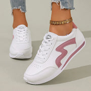 New Women Retro Casual Walking Shoes Spring Autumn Flat Lace Up Breathable Sneakers Fashion Flat Sneakers for Women Size 35‑43