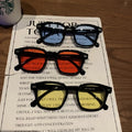 Sunglasses Women 2026 UV400 Vintage Rectangle Cat Eye PC Frame Orange Transparent Ladies Shades Unisex Lightweight HD Outdoor