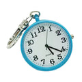 Large Dial Quartz Pocket Watches Luminous Dots Keyring Chest Watches Quartz Movement Minimalist Design Digital Hanging Watches