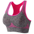 Women New Women Seamless Sports Bra Shockproof Yoga Crop Top Breathable Gym Jogging Fitness Vest Wireless Support Sport Bra