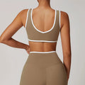 Women Sports Bra High Strength Sports Bra Tank Gym Top Fitness Vest Women Running Shockproof Yoga Bra Stretch Push Up Workout Women's Underwear