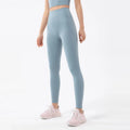 SOISOU Nylon Yoga Pants Gym Leggings Women Girl Fitness Soft Tights High Waist Elastic Breathable No T Line Sports Pants