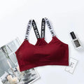 1PC Summer New Style Breathable Inner and Outer Wear Vest Women No Steel Ring Gather Sports Underwear Sport Bra Workout Top