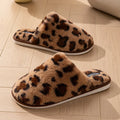 Women's Versatile Casual Flat-Soled Comfortable Warm Indoor and Outdoor Closed-Toe Thick-Soled Slippers for Autumn and Winter