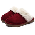 Evshine Women Plush Cotton Slippers Winter Indoor Warm Soft House Slipper Comfort Memory Foam Slides Outdoor Fur Fuzzy Flat Shoe