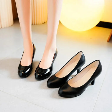 Women's New High Heels Nude Light Pumps Fashion Office Work Party Shoes Women's Wedding Shoes Solid Color High Heels for Women