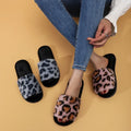 2026 Fashion Women Slippers Cotton Plush Warm Female Light EVA Flat Bottom Non-slip Comfortable Slides Winter Autumn House Shoes