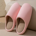 Unisex Home Slippers Soft Fur Slippers Warm Indoor Flat Slides Nonslip Couples Shoes Bedroom Light Slience Flats Autumn&Spring