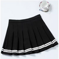 Fashion Preppy Style Pleated Skirts Women 2025 Spring Summer New A Line Short Dress Sweet Girl High Waist Petchwork Skirt Street