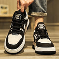 2026 New Breathable Leather Sneakers Spring and Summer Casual Women Shoes Large Size 44 Height Increase Wear Slip-on Shoes